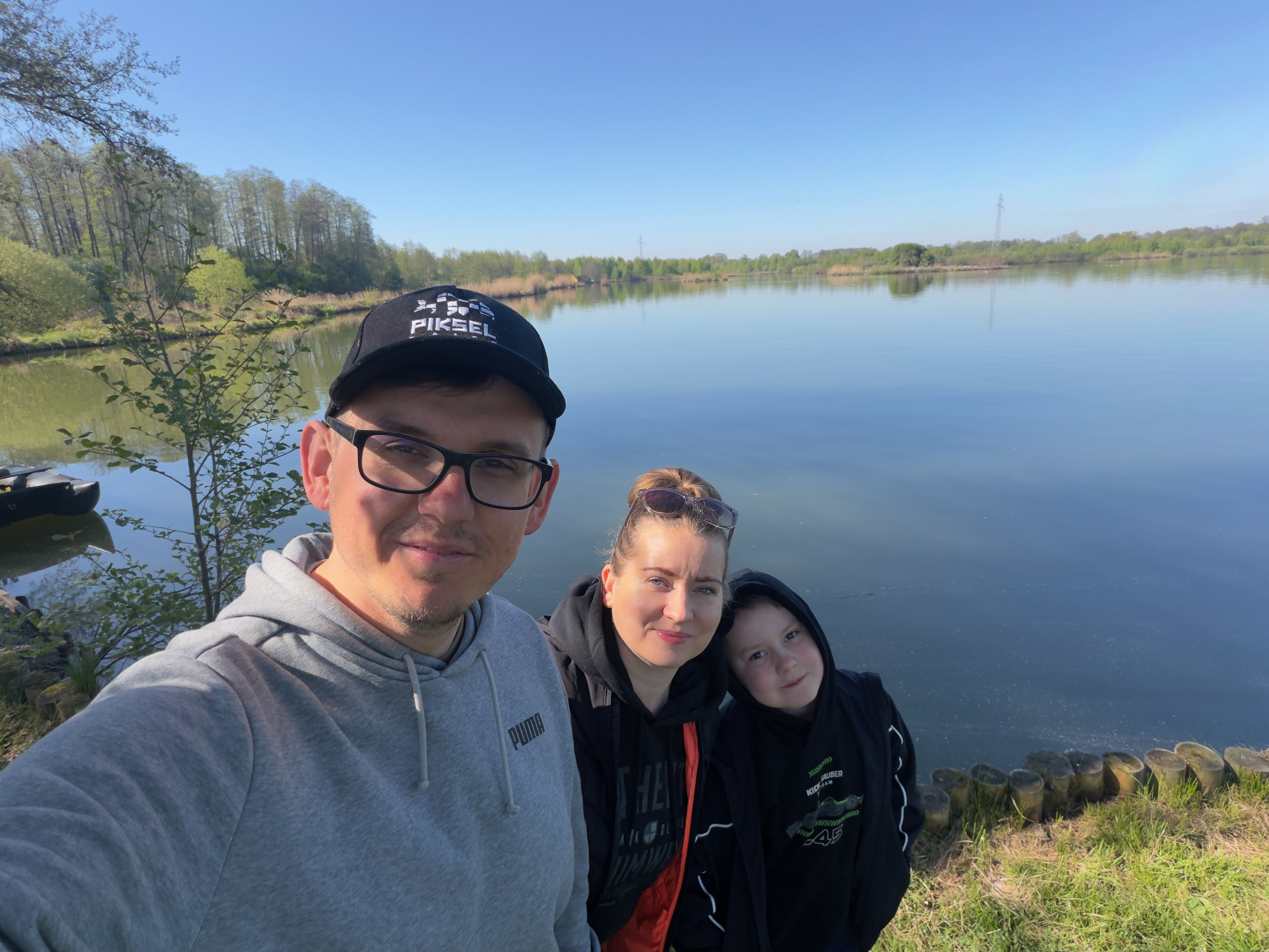 Piksel Baits nad wodą